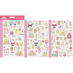 Gingerbread Kisses- Doodlebug - Mini Cardstock Stickers