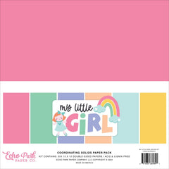 My Little Girl - Echo Park - Collection Kit 12"X12" - Solids