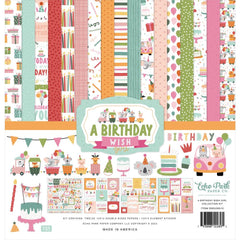 A Birthday Wish (GIRL) - Echo Park - Collection Kit 12"X12"
