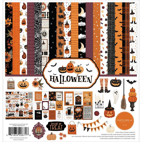 Halloween (2023) - Carta Bella - Collection Kit 12"X12"