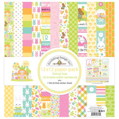 Bunny Hop - Doodlebug - Double-Sided 12"X12" Collection Pack (4742)