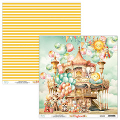 Playtime - Mintay Papers - 12"x12" Patterned Paper - Paper 01