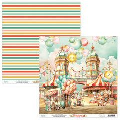 Playtime - Mintay Papers - 12"x12" Patterned Paper - Paper 02