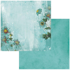 Color Swatch: Teal  - 49 & Market - Double-Sided Cardstock 12"X12" - Paper 2