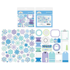 Snow Much Fun - Doodlebug - Odds & Ends Die-Cuts - Bits & Pieces (3721)
