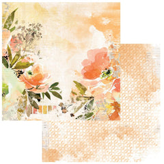 Color Swatch: Peach - 49 & Market - Double-Sided Cardstock 12"X12" - Paper #3