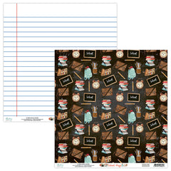 School Days  - Mintay Papers - 12X12 Patterned Paper - Paper 5