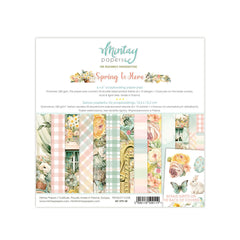 Spring is Here - Mintay Papers - 6"x6" Paper Pad (0119)