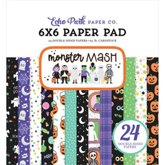 Monster Mash - Echo Park - Double-Sided Paper Pad 6"X6"