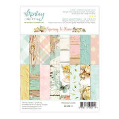 Spring is Here - Mintay Papers - 6"x8" Add-on Paper Pad (0133)