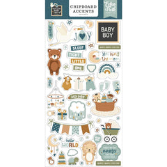 Special Delivery BABY BOY - Echo Park - Chipboard 6"X13" - Accents