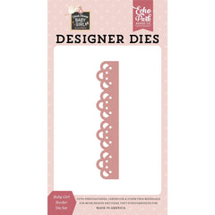 Special Delivery BABY GIRL - Echo Park - Die Set - Baby Girl Border