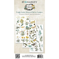 Krafty Garden - 49 & Market - Rub-On Transfer Set - Botanicals (6003)