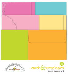 Bunny Hop - Doodlebug - Cards & Envelopes (4568)