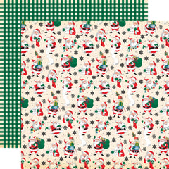 Season's Greetings - Carta Bella - Double-Sided Cardstock 12"X12" - Christmas Is Coming