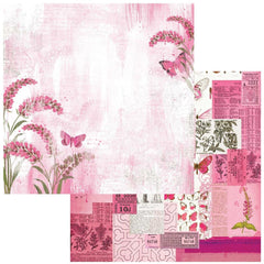 Spectrum Gardenia - 49 & Market - Double-Sided Cardstock 12"X12" - Classics- Pink Skies