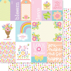 Just Because - Bella Blvd - 12"x12" Double-sided Patterned Paper - Daily Details