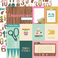 Noteworthy - Simple Stories - Double-Sided Cardstock 12"X12" - December