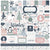 WinterLAND - Echo Park - Cardstock Stickers 12"X12" - Elements
