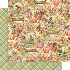 Hello Pumpkin - Graphic 45 - Double-Sided Cardstock 12"X12" - Farmers Market