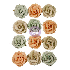 In The Moment - Prima Marketing - Paper Flowers 12/Pkg - Floral Adventure (8365)