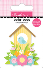Just Because - Bella Blvd - Bella-pops 3D Cardstock Sticker - Flower Garden