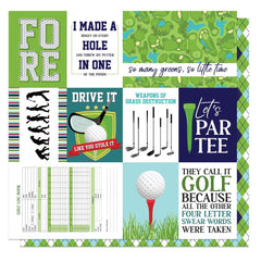 MVP Golf - PhotoPlay - Double-Sided Cardstock 12"X12" - Fore