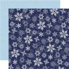 Wintertime - Carta Bella - 12"x12" Double-sided Patterned Paper - Frosted Day