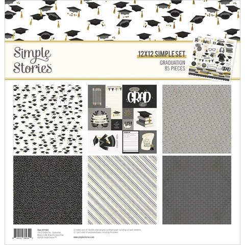 Graduation - Simple Stories - Collection Kit 12"X12"