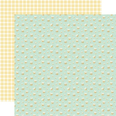 Here Comes Spring - Carta Bella - Double-Sided Cardstock 12"X12" - Happy To Bee Here