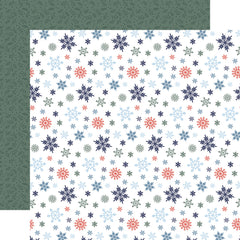 Wintertime - Carta Bella - 12"x12" Double-sided Patterned Paper - Happy Winter
