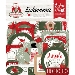 Christmas Time - Echo Park - Cardstock Ephemera - Icons