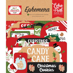 Have A Holly Jolly Christmas - Echo Park - Cardstock Ephemera - Icons