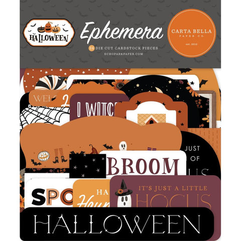 Halloween (2023) - Carta Bella - Cardstock Ephemera - Icons
