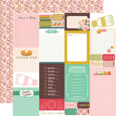 What's Cookin' ? - Simple Stories -  Double-Sided Cardstock 12"X12" - Journal Elements