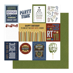 Birthday Bash - PhotoPlay - Double-Sided Cardstock 12"X12" - King Of The Party