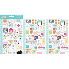 Happy Healing - Doodlebug  - Cardstock Stickers  - Mini