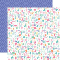 My Little Girl - Echo Park - Double-Sided Cardstock 12"X12" - My ABC's
