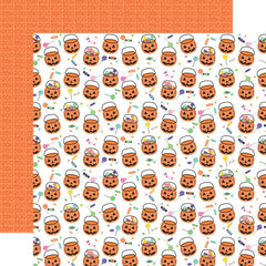 Monster Mash - Echo Park - Double-Sided Cardstock 12"X12" - No Tricks Just Treats