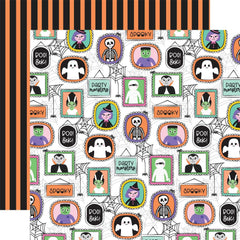 Monster Mash - Echo Park - Double-Sided Cardstock 12"X12" - Party Monsters
