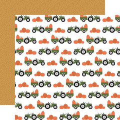 I Love Fall - Echo Park - Double-Sided Cardstock 12"X12" - Pumpkin Patch