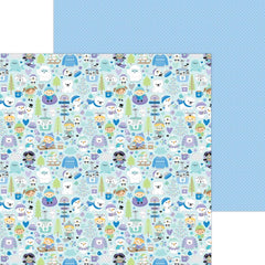 Snow Much Fun - Doodlebug - Double-Sided Cardstock 12"X12" - Snow Much Fun