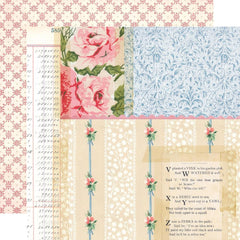 Simple Vintage Spring Garden - Simple Stories - 12"x12" Double-sided Patterned Paper - Spring Is Here