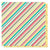 Book Club - PhotoPlay -   Double-Sided Cardstock 12"X12" - Storied Stripe