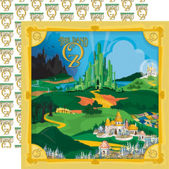 Wizard Of Oz - Carta Bella - Double-Sided Cardstock 12"X12" - The Land Of Oz