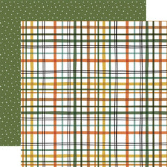 Little Explorer - Echo Park - Double-Sided Cardstock 12"X12" - Wild About You Plaid