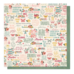 Hello Lovely - PhotoPlay - Double-Sided Cardstock 12"X12" - Wonderful