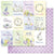 Spring Bunnies  - Paper Rose - 12"x12" Patterned Paper - Paper A