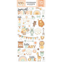 Our Baby - Echo Park - Chipboard 6"X13" - Accents