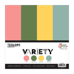 Hello Lovely - PhotoPlay - Cardstock Variety Pack 8/Pkg - Solids +